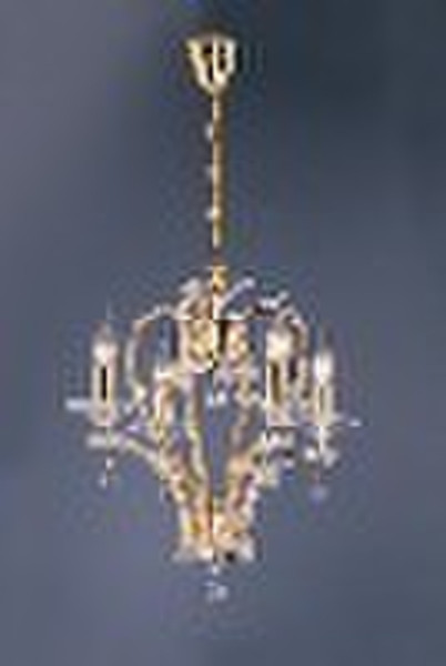 luxury crystal pendant lighting fixture