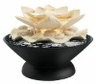 Plastic tabletop fountain