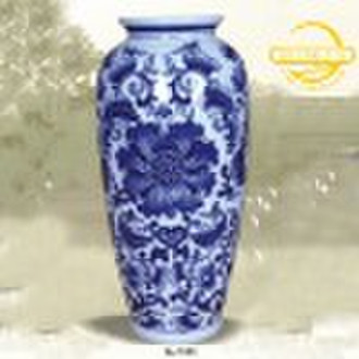 flower vase, blue and white porcelain vase,ceramic