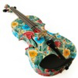 Handmade Colorful Violin