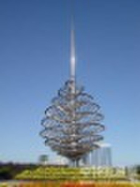 stainless steel sculpture