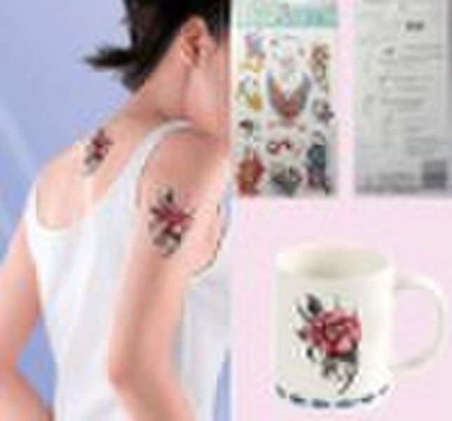 Temporary tattoo sticker