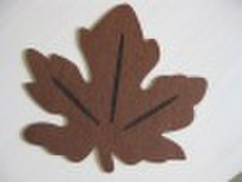 felt leaf placemat