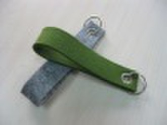 wool felt keychain