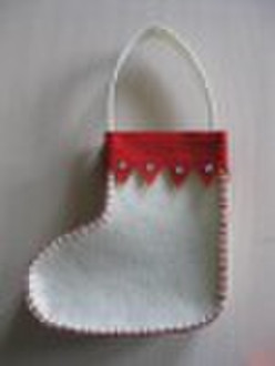 felt xmas sock