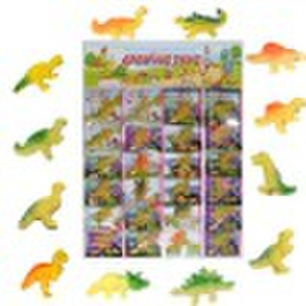 sell growing animal toy, plastic toy, expand toy,