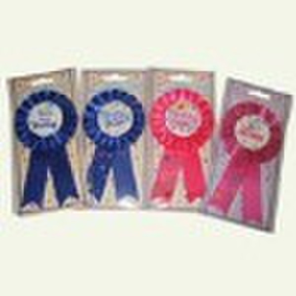 Birthday   ribbon  badge