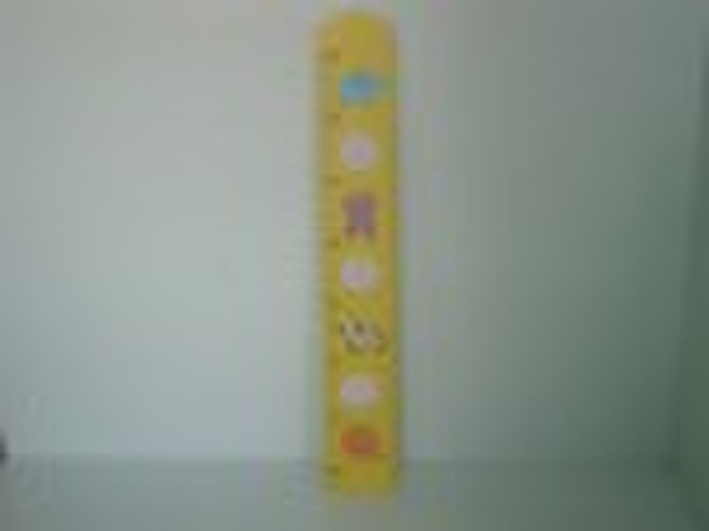 wooden animal ruler