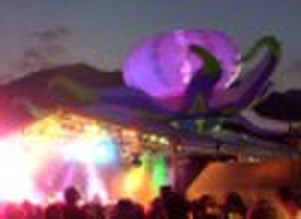 party decoration light inflatable ink fish