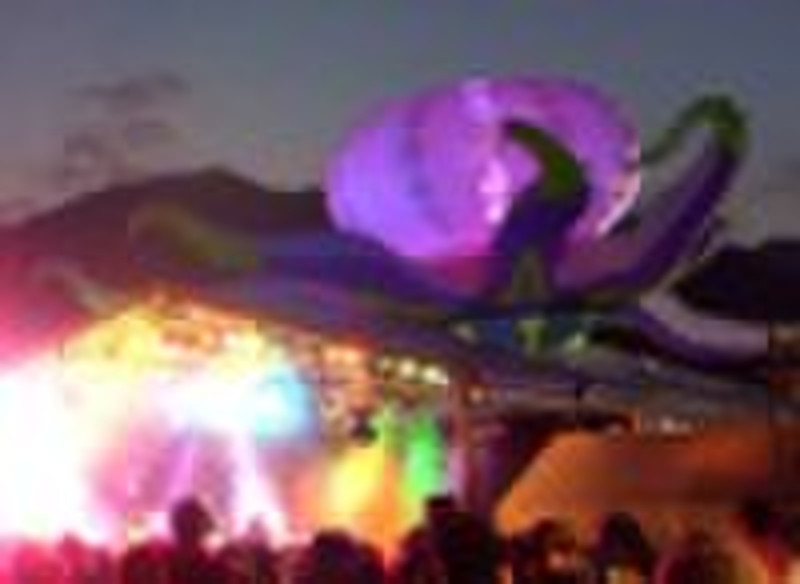 party decoration light inflatable ink fish