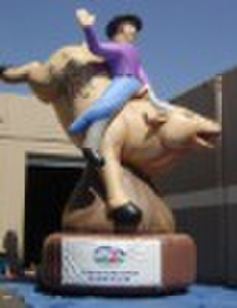 inflatable bull rider