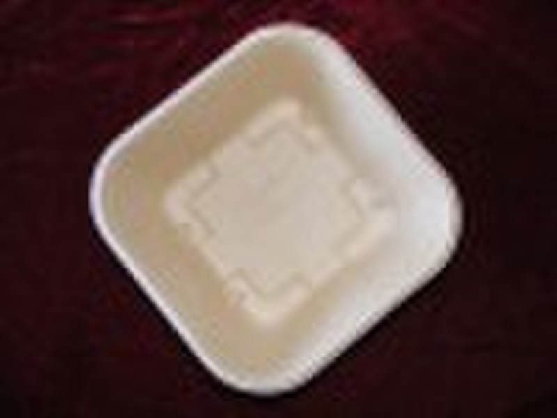 rectangle pulp molded tray