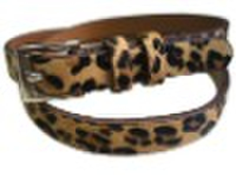 Leopard PU-Gurt
