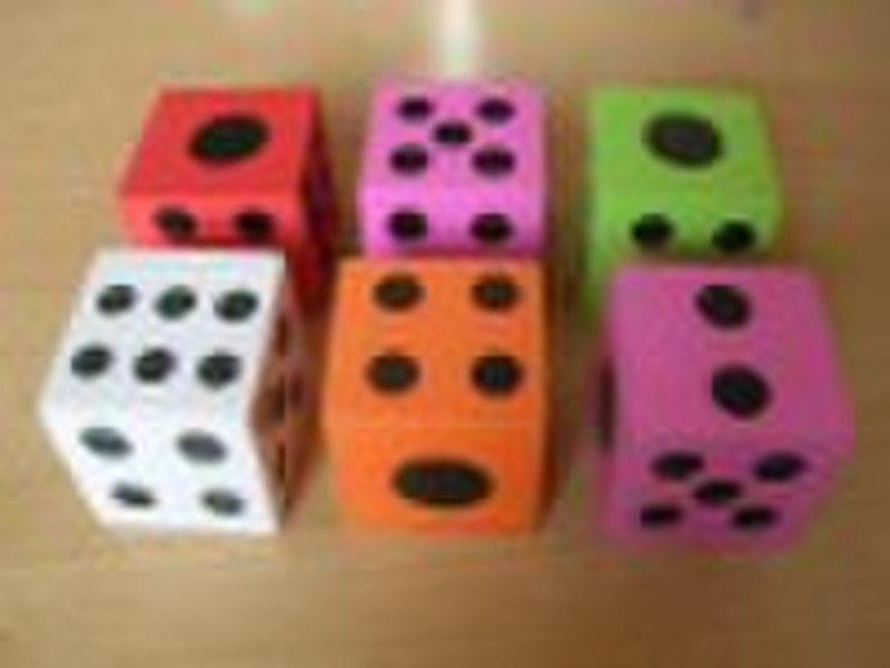 Good EVA foam dice game/promotion gift/EVA gift to