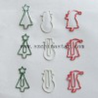 Christmas gift--Christmas shape paper clip