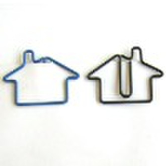 beautiful house shaped paper clip