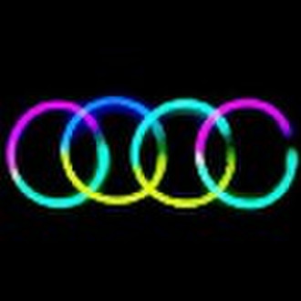 two color mixed glow bracelet stick party events