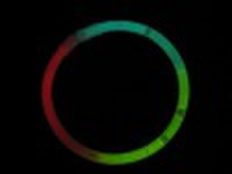 3 color 8 inches glow bracelet for party supply