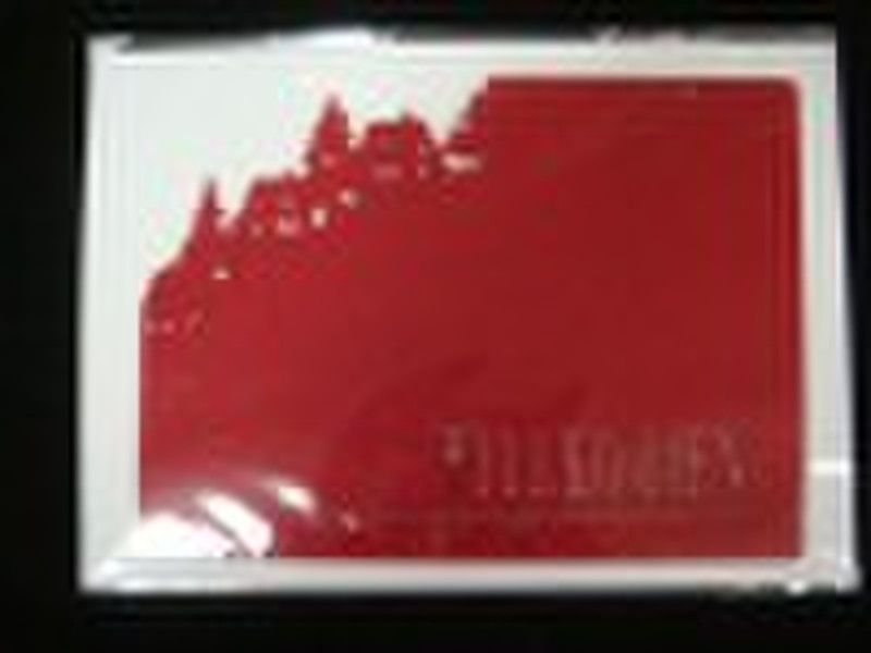 christmas felt plate mat