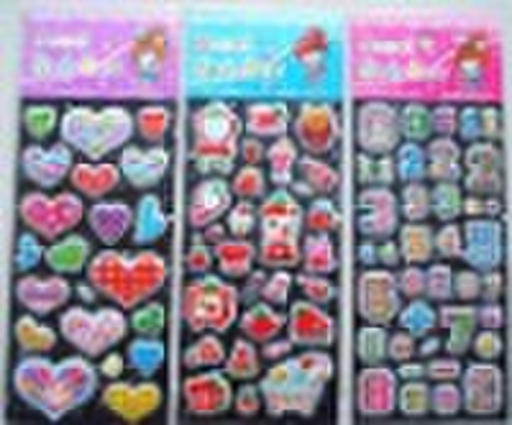 Jewel Puffy Sticker