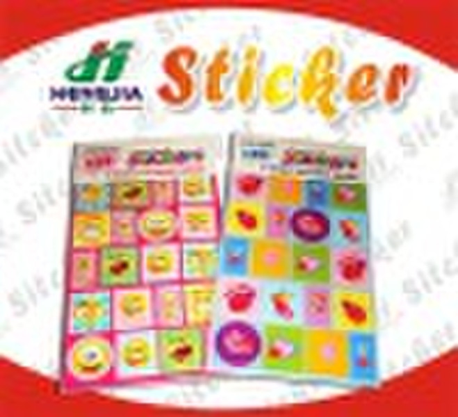 Smiley Face Student Sticker Book