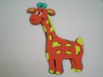 cartoon foam sticker craft/toy