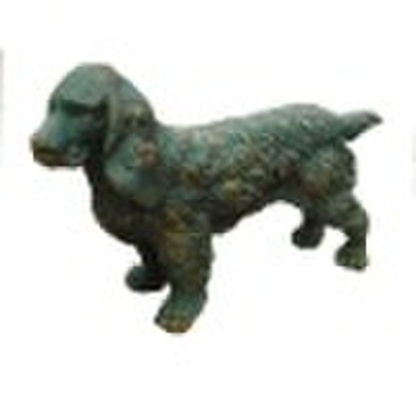 Animal figure/figurine, Dog statue/sculpture, Gard