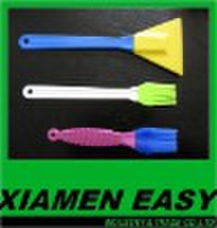 Silicone rubber brush