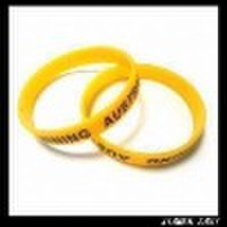 Fathion silicone sports ion bracelet wristband