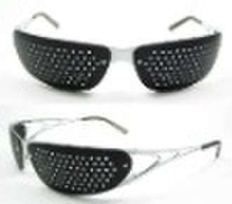 Pinhole glasses with Ostiole Lens