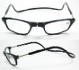 Plastic reading glasses