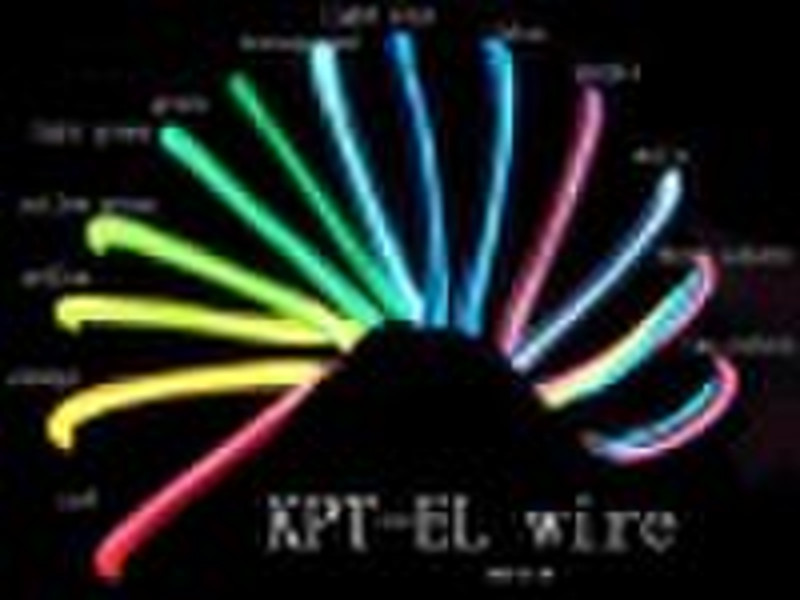 EL wire panel New Neon rope Lighting