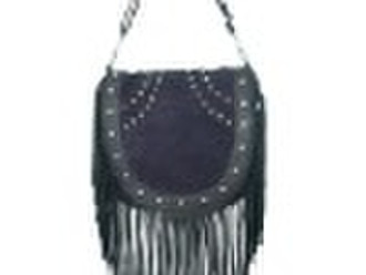 Handmade shoulder bag--1101746 tassel bag