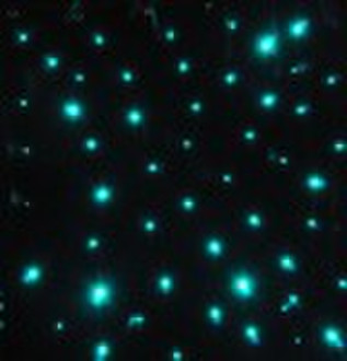 Fiber optic lighting Stage Curtain