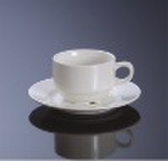 Porcelain coffee cup&saucer