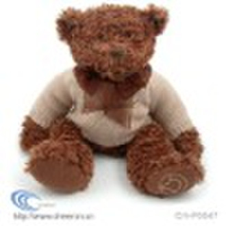 Plush sweater teddy bear