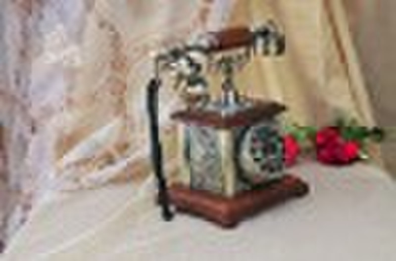 Fashionable Antique Resin Telephone