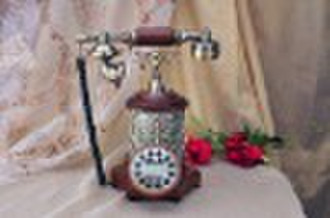 Pen Holder Style Antique Wood Telephone