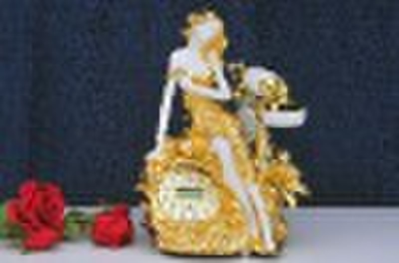 Sexy Women With Antique Resin Telephone T-09E