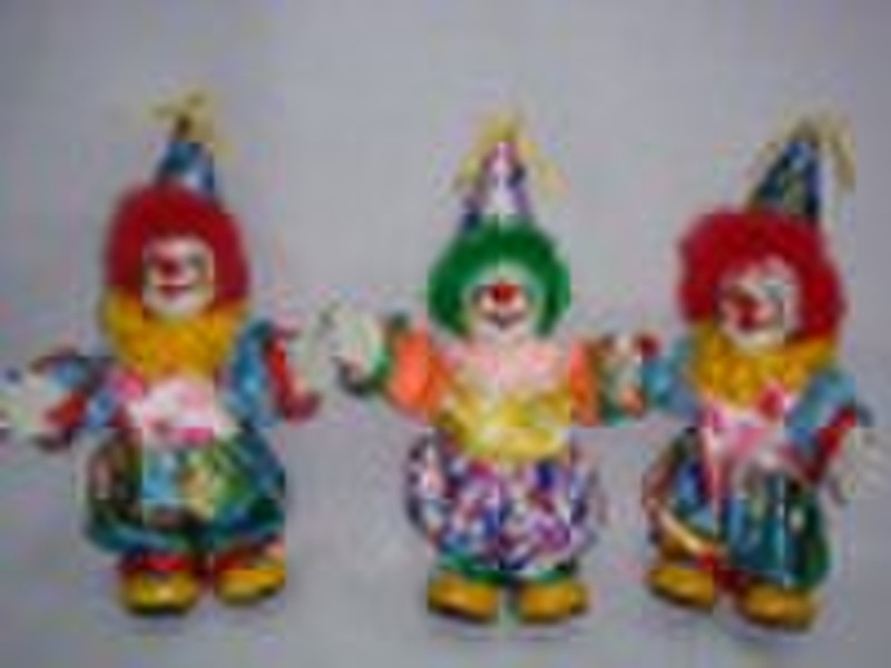 PORCELAIN CLOWNS