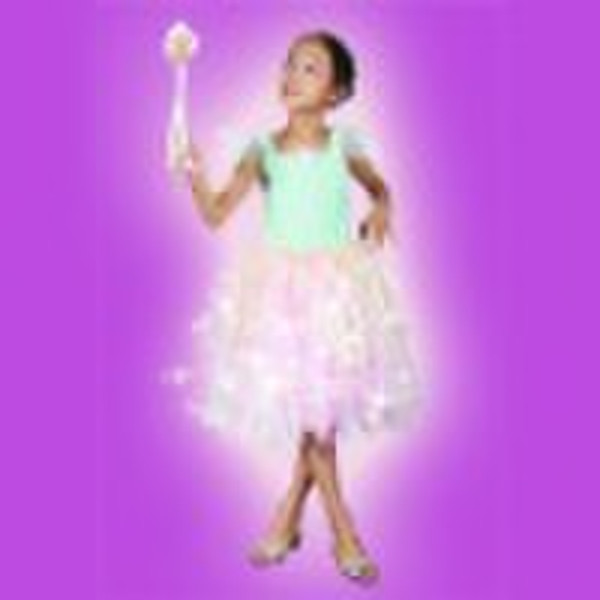 Fairy dress,Wing,wand and headpiece with flashing