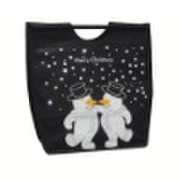 Special LED flashing christmas nonwoven gift bag