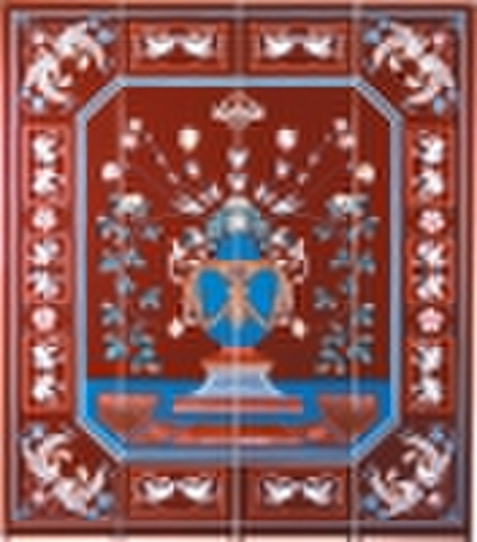 Lacquer engraved screen