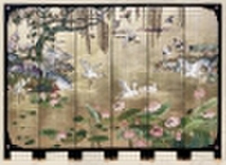 Lacquer engraved screen