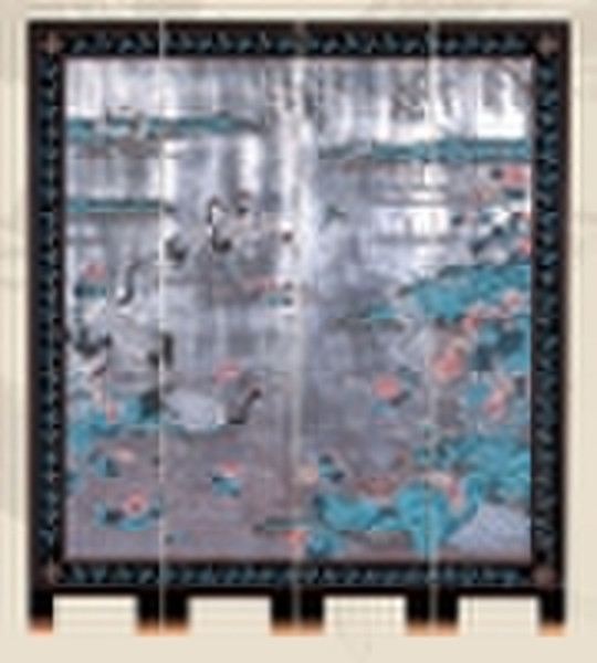 Lacquer engraved screen