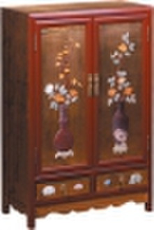 Stones inlaid cabinet