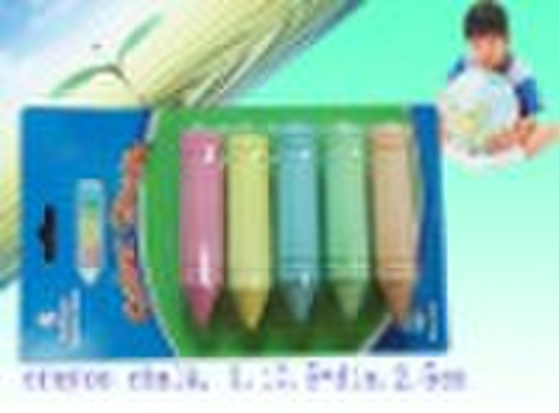 5 Pcs Sidewalk Chalk In Blister Cardboard