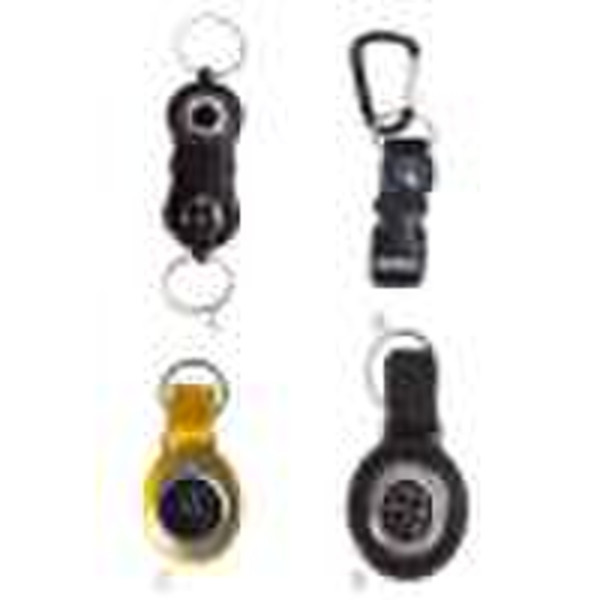 Compass with Key Ring