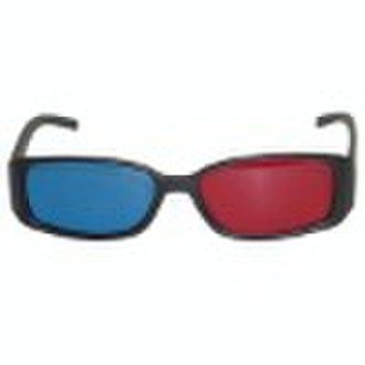 Red Bule/Cyan 3D 3 Dimensional Anaglyph Glasses,12