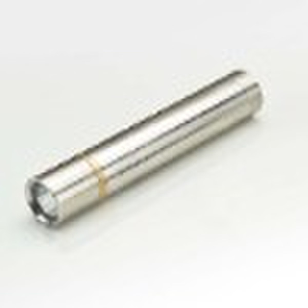 rechargeable tactical stainless steel flashlight